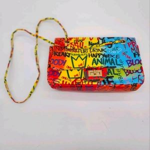 Graffiti purse bag. NWOT